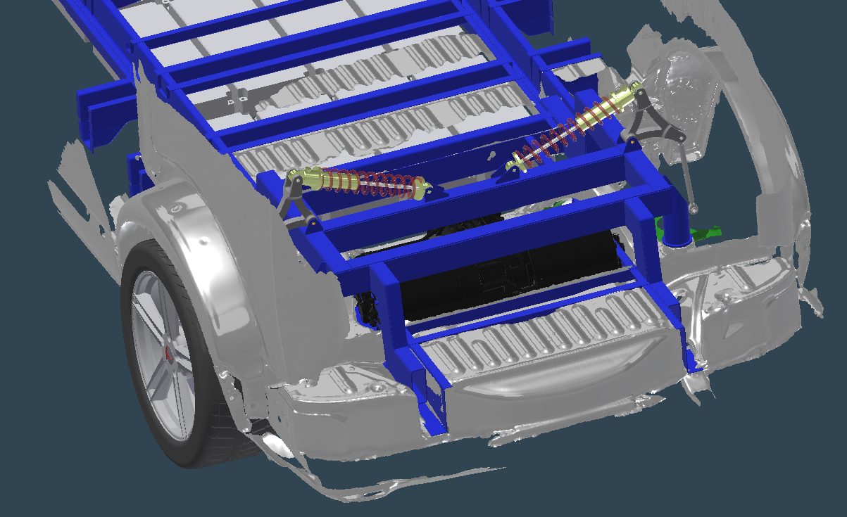 Rear suspension image 2
